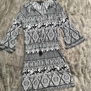 White House Black Market Boho Dress